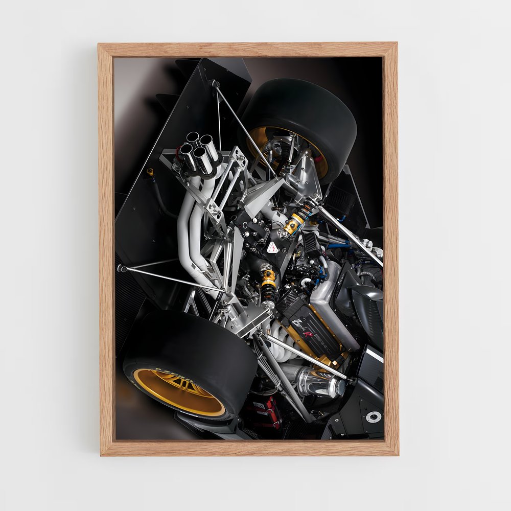 Poster Lotus Revolution – affiche Pagani (vue 4)